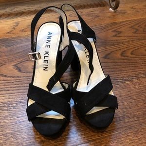 Black Anne Klein Heels